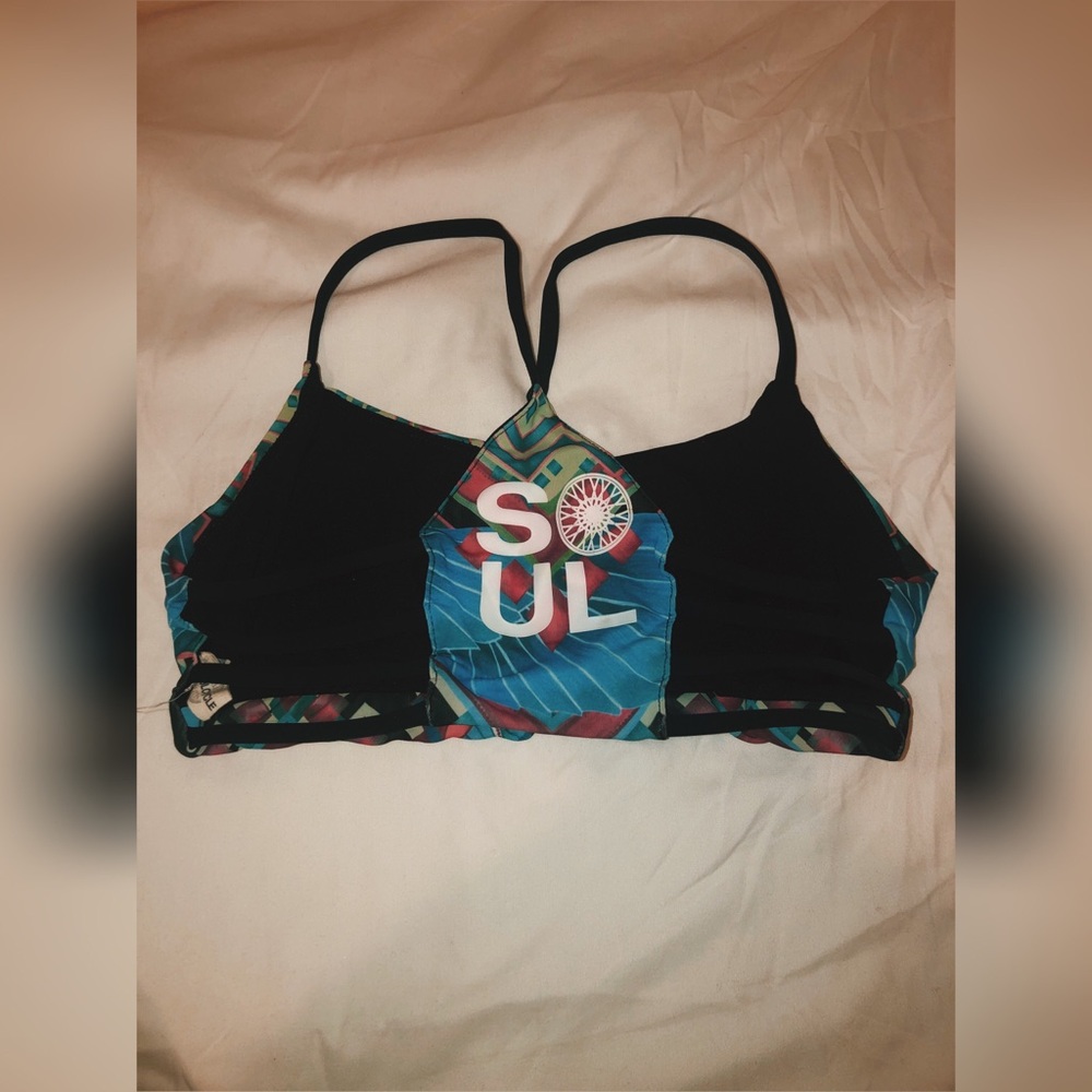 Tribal Print SoulCycle Bralette